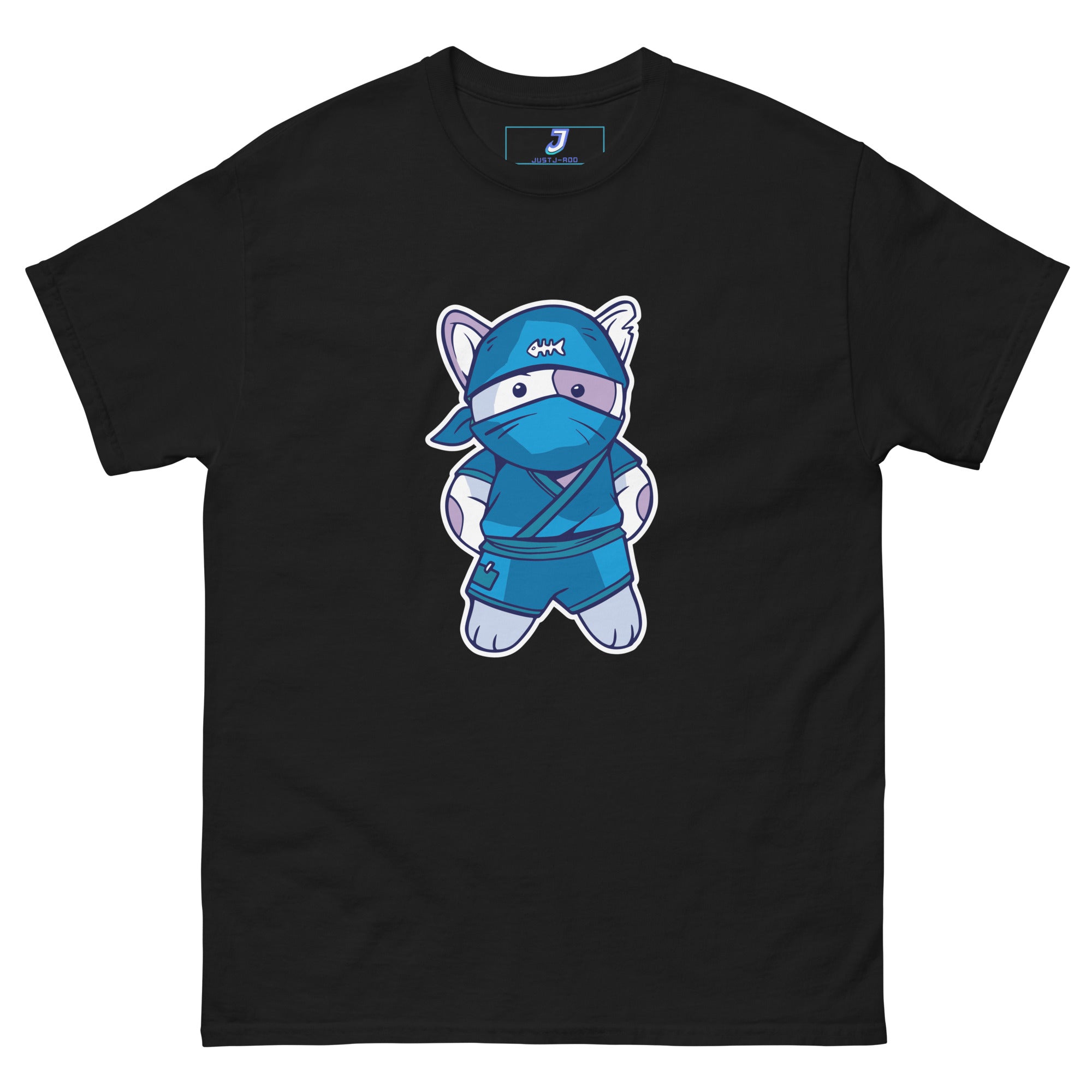 Ninja Cat Short Sleeve Tee