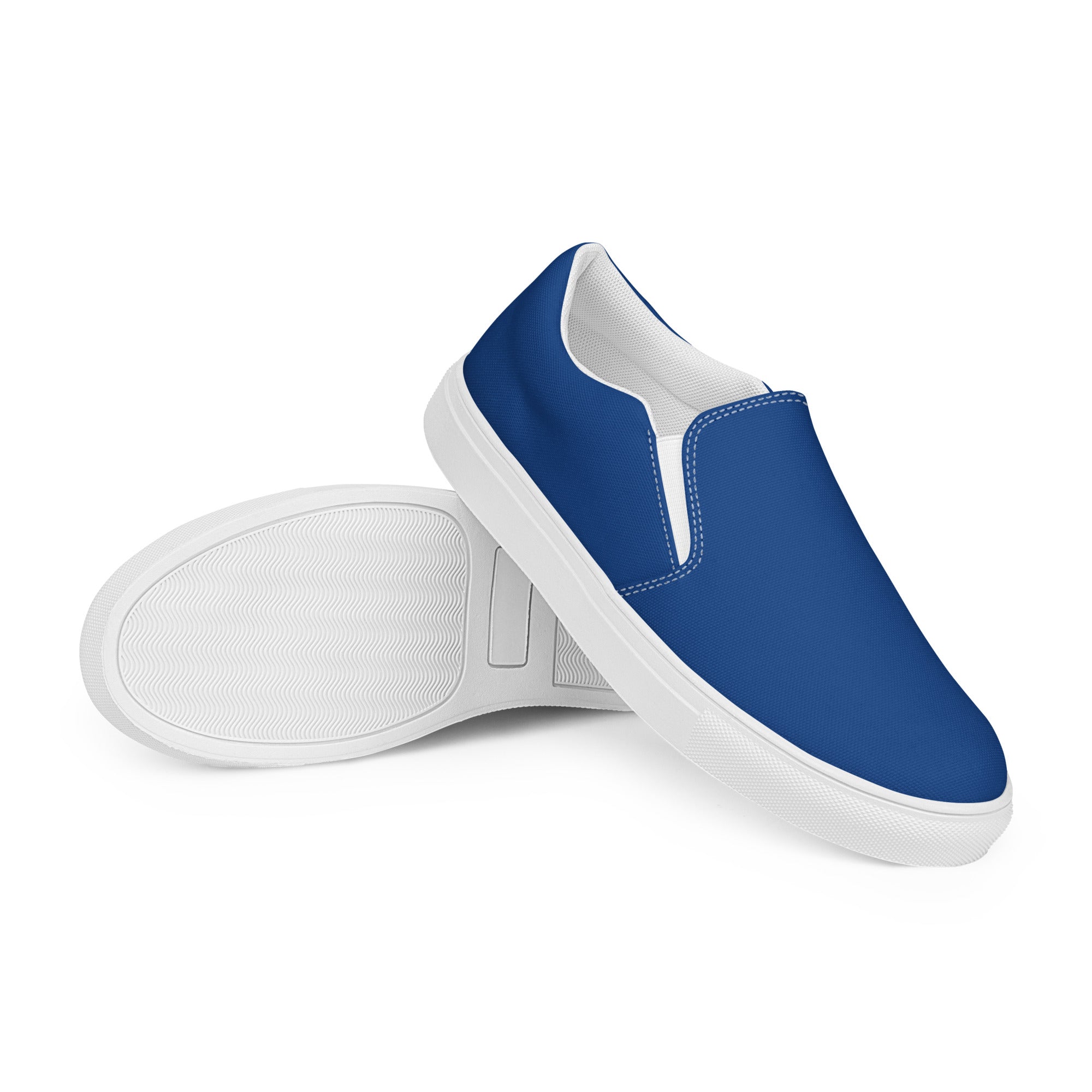 Men’s Slip-on Shoes - Dark Cerulean