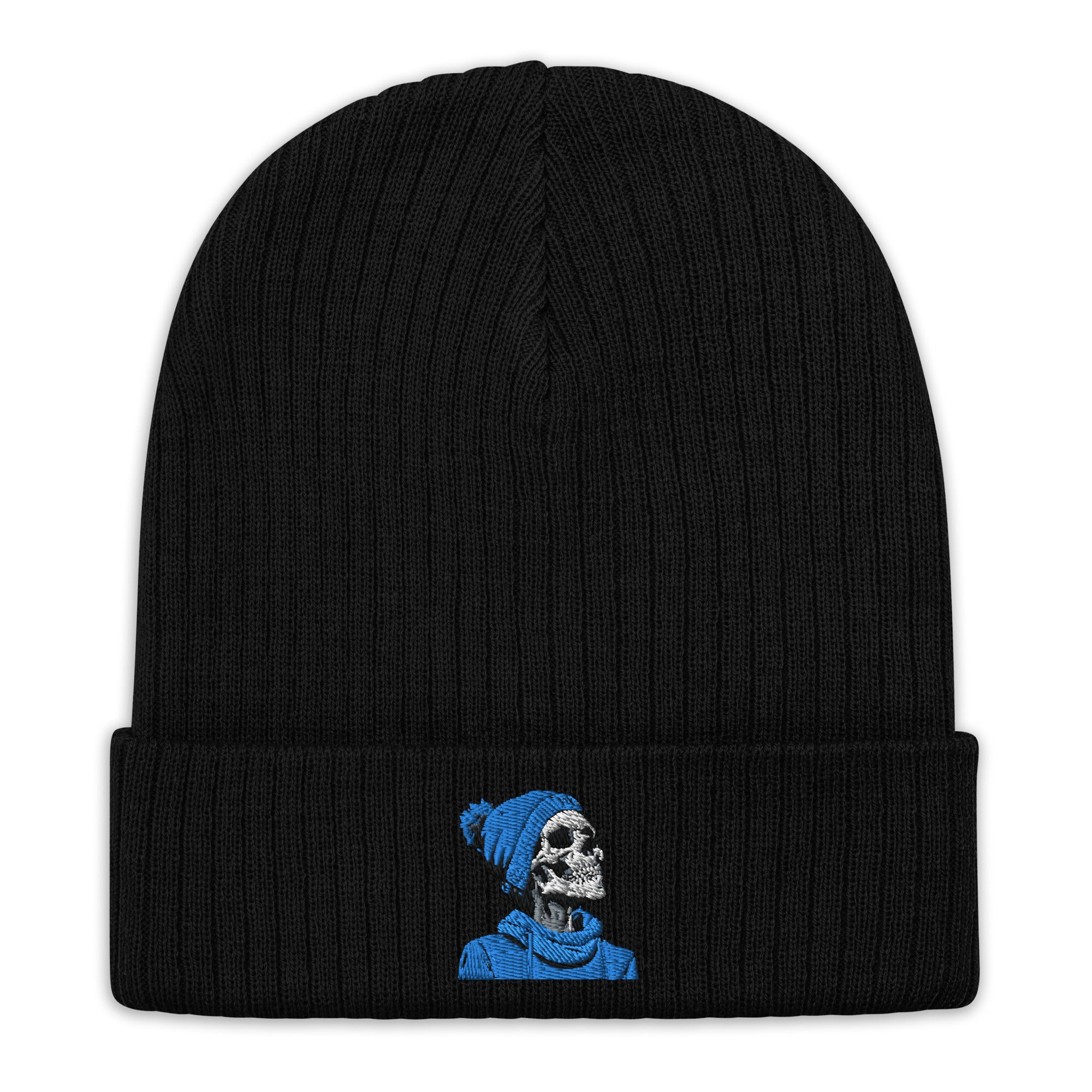 Gorro de punto acanalado Skull Bro