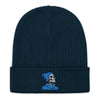 Skull Bro Ribbed Knit Beanie