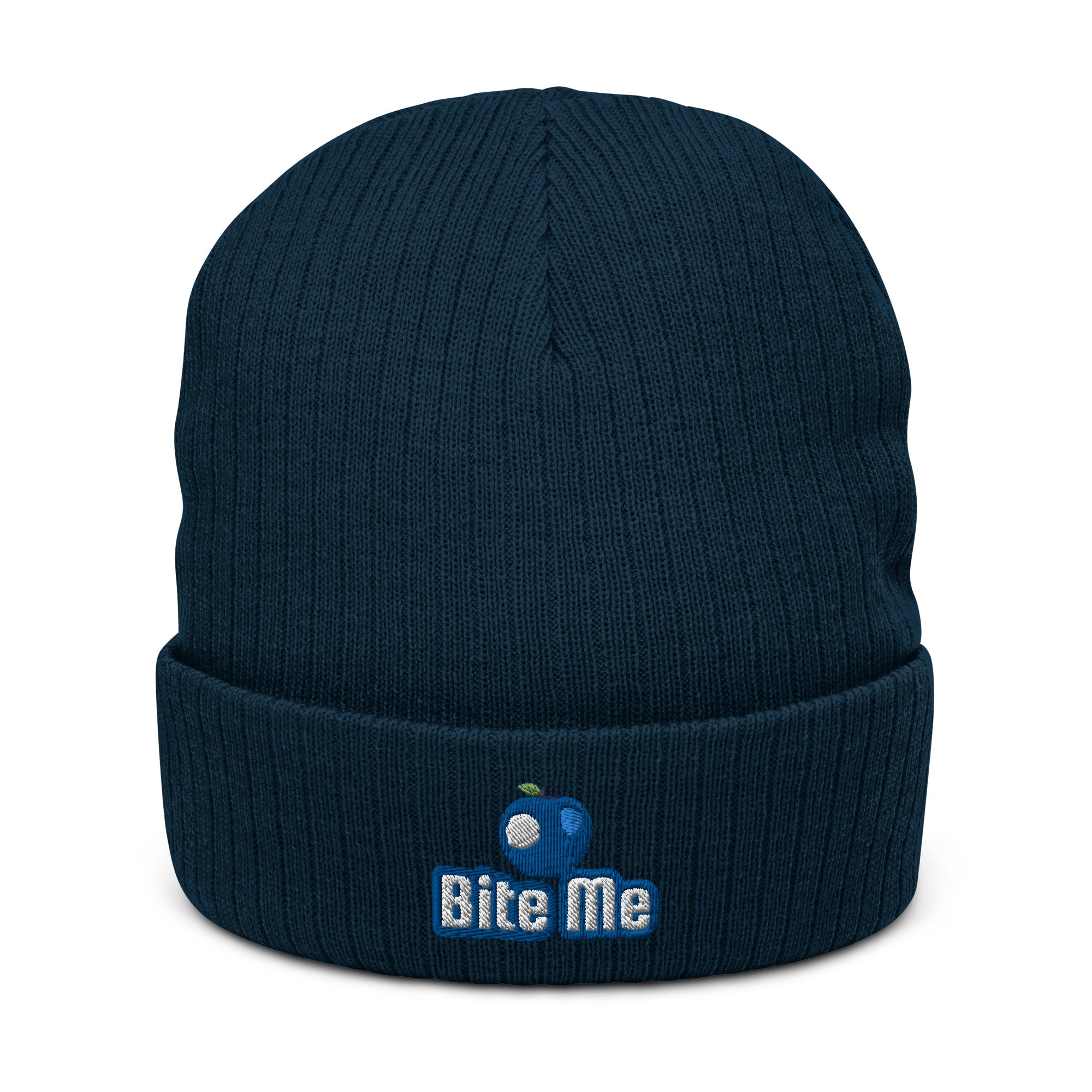 Bite Me Ribbed Knit Beanie