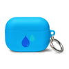 Elemental Blue Waterdrops AirPods Case Cover