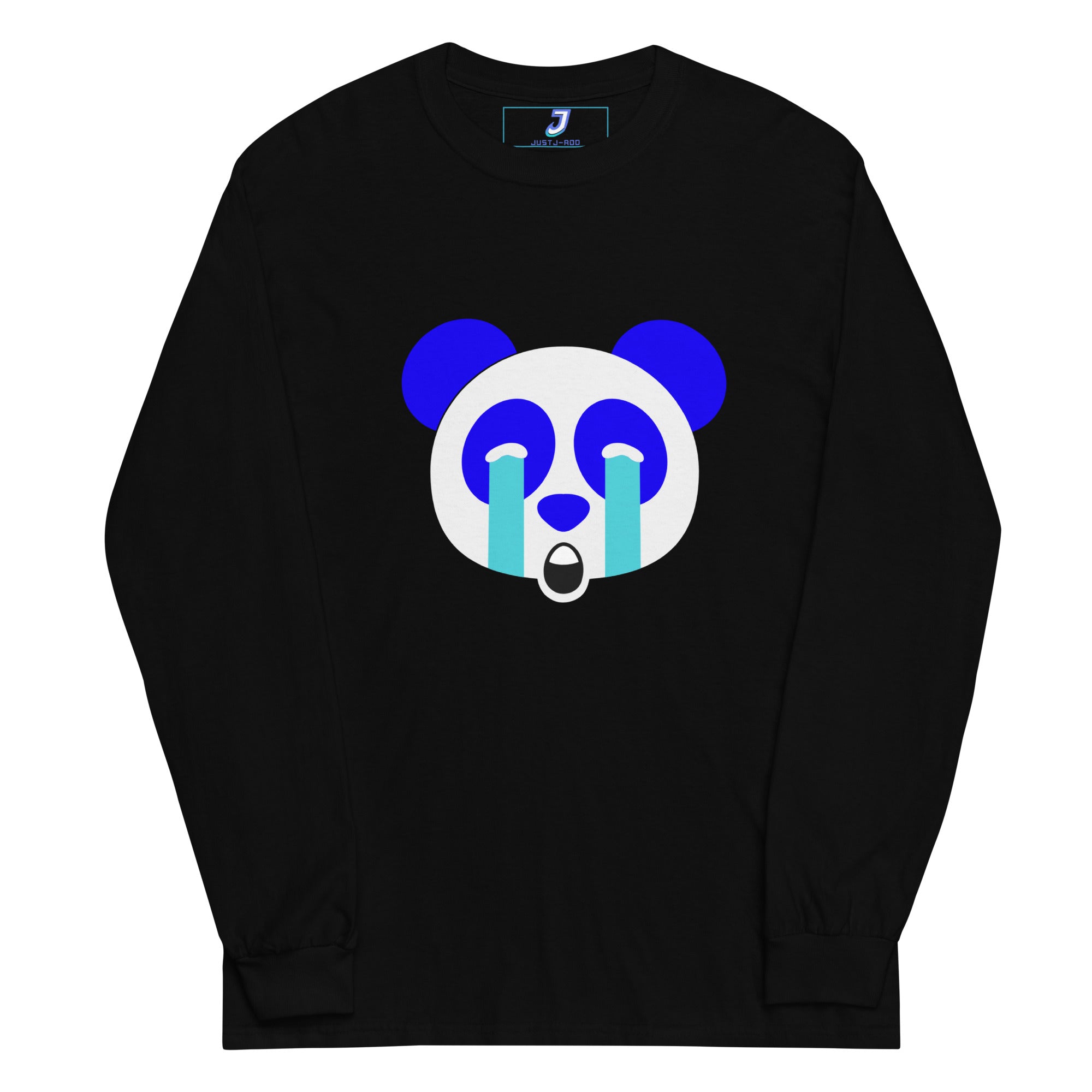 Crying Panda Men’s Long Sleeve Shirt