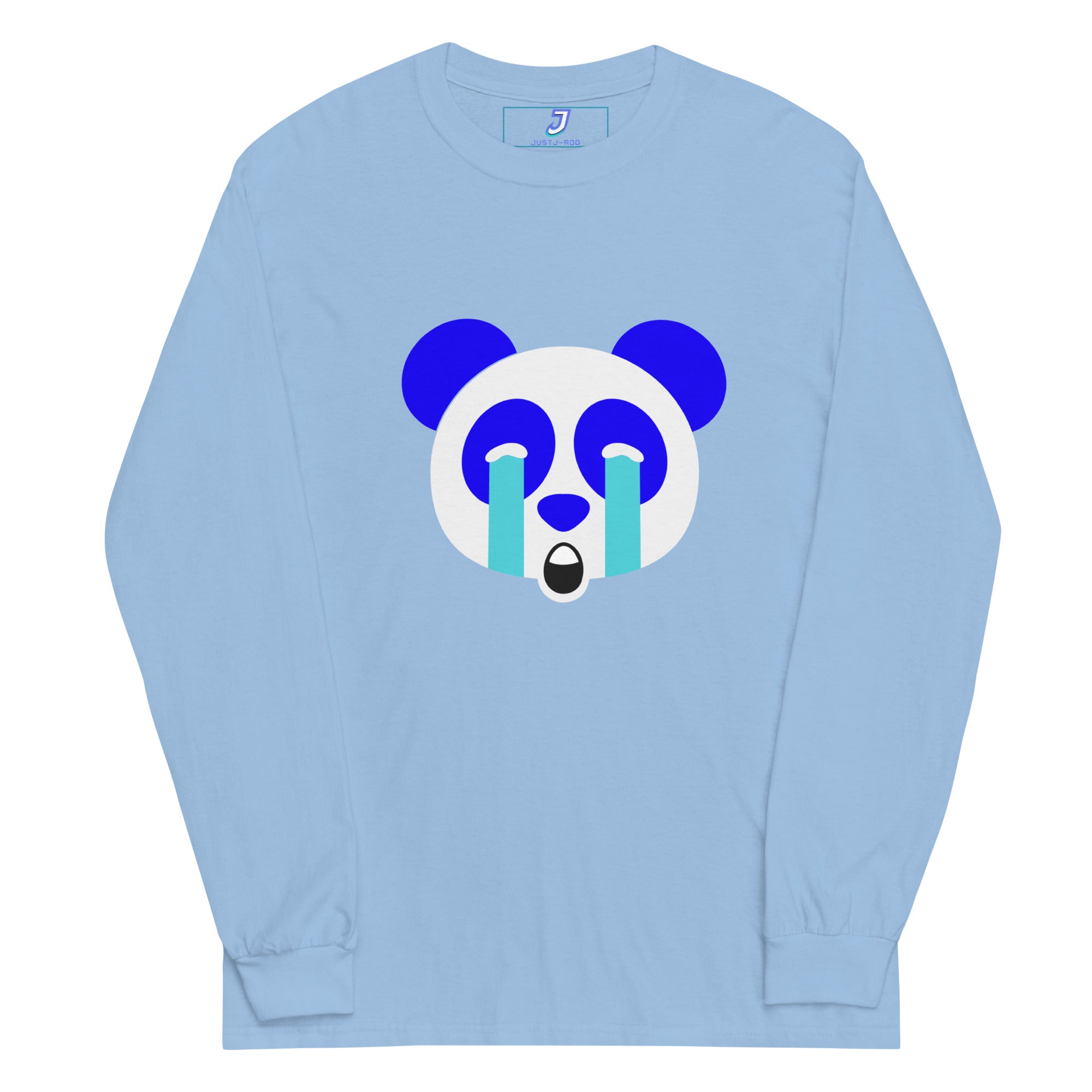 Crying Panda Men’s Long Sleeve Shirt