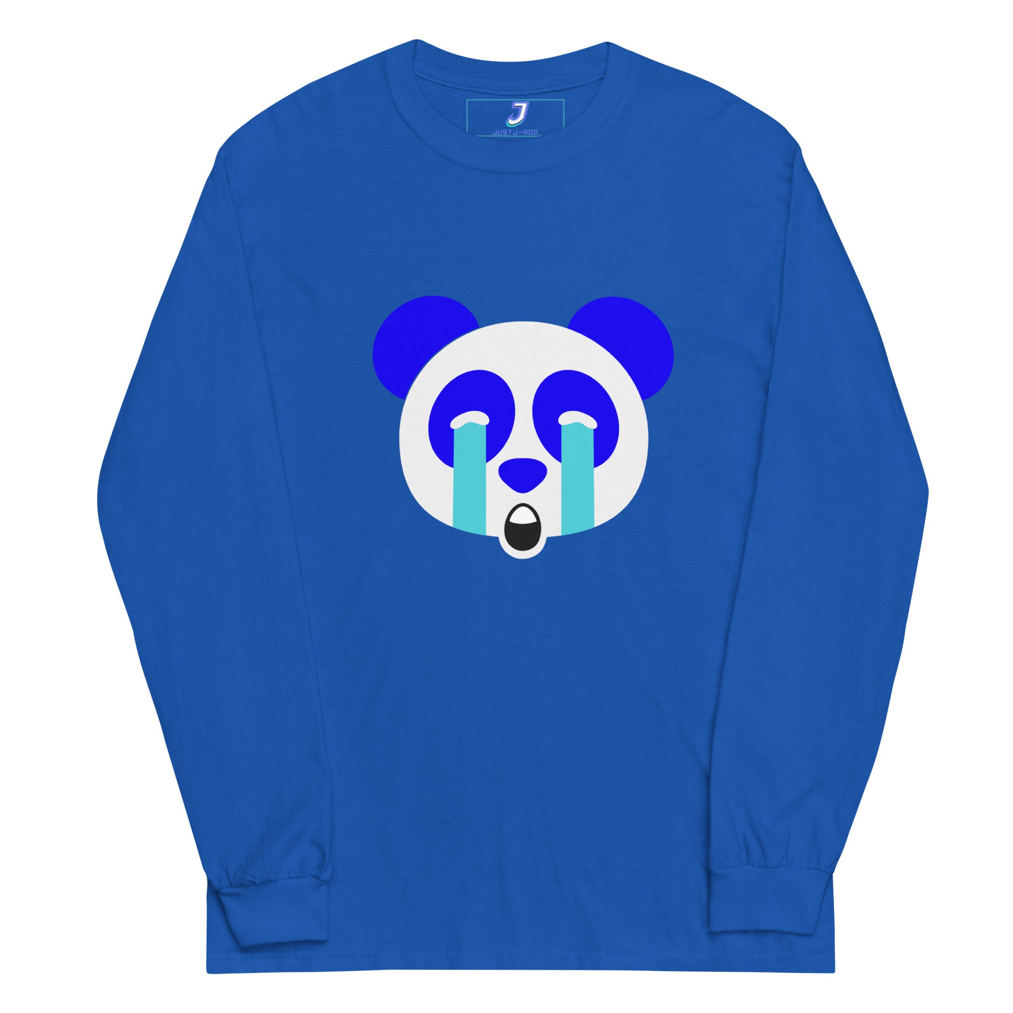 Crying Panda Men’s Long Sleeve Shirt