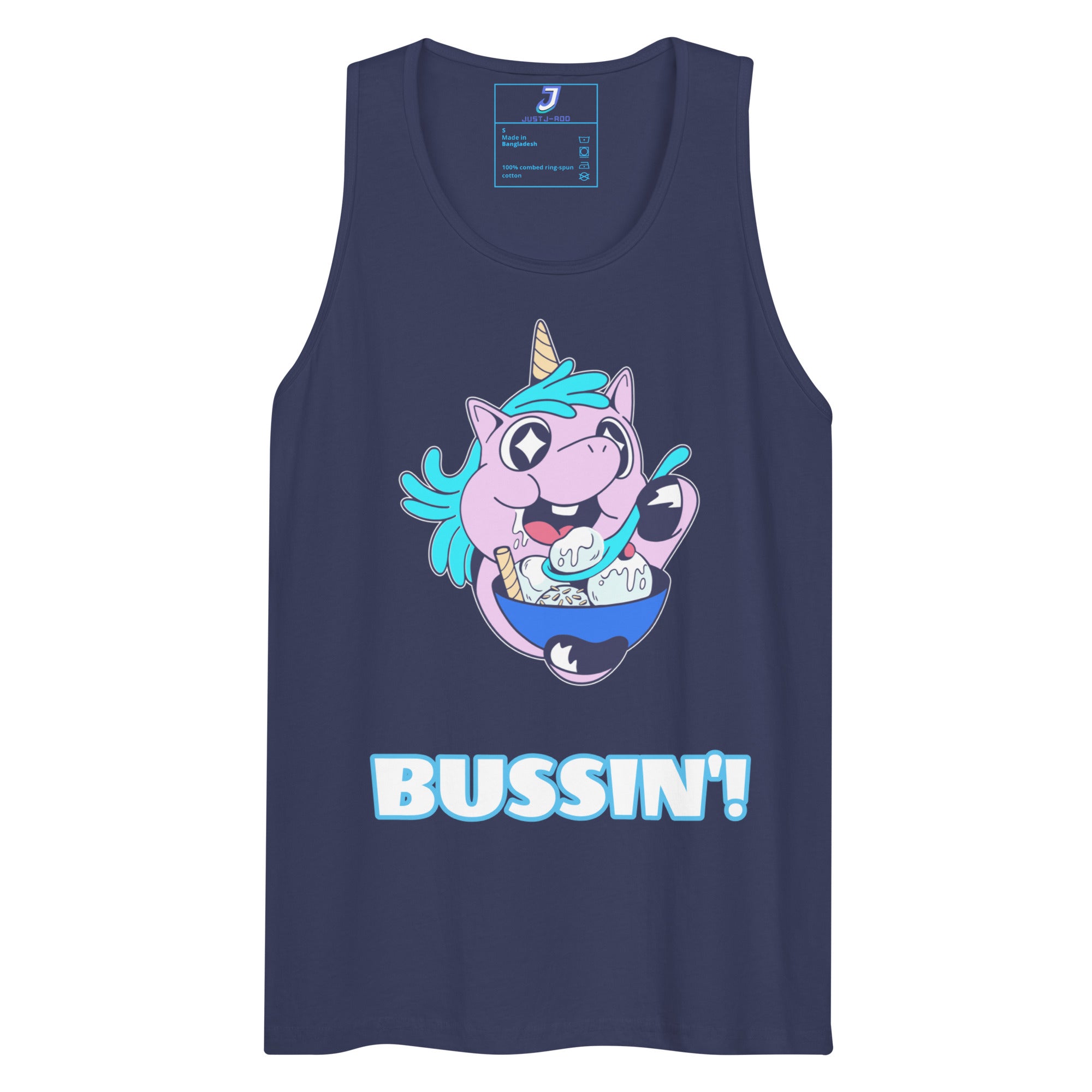 Bussin Helado Unicornio Camiseta de Tirantes