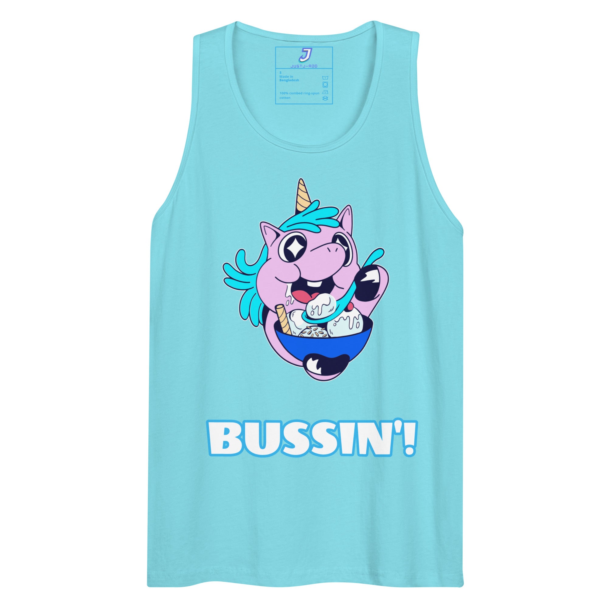 Bussin Ice Cream Unicorn Tank Top