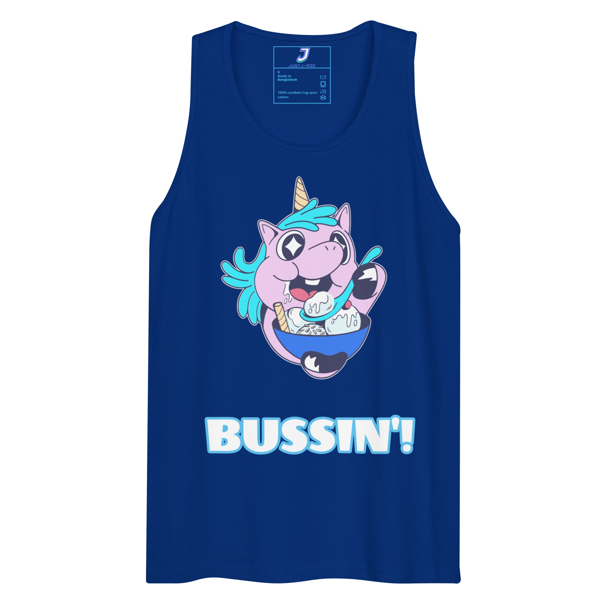 Bussin Ice Cream Unicorn Tank Top