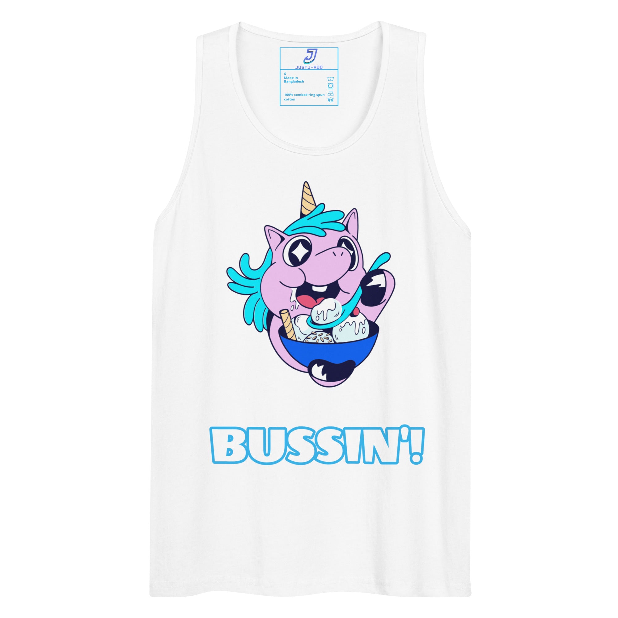 Bussin Ice Cream Unicorn Tank Top