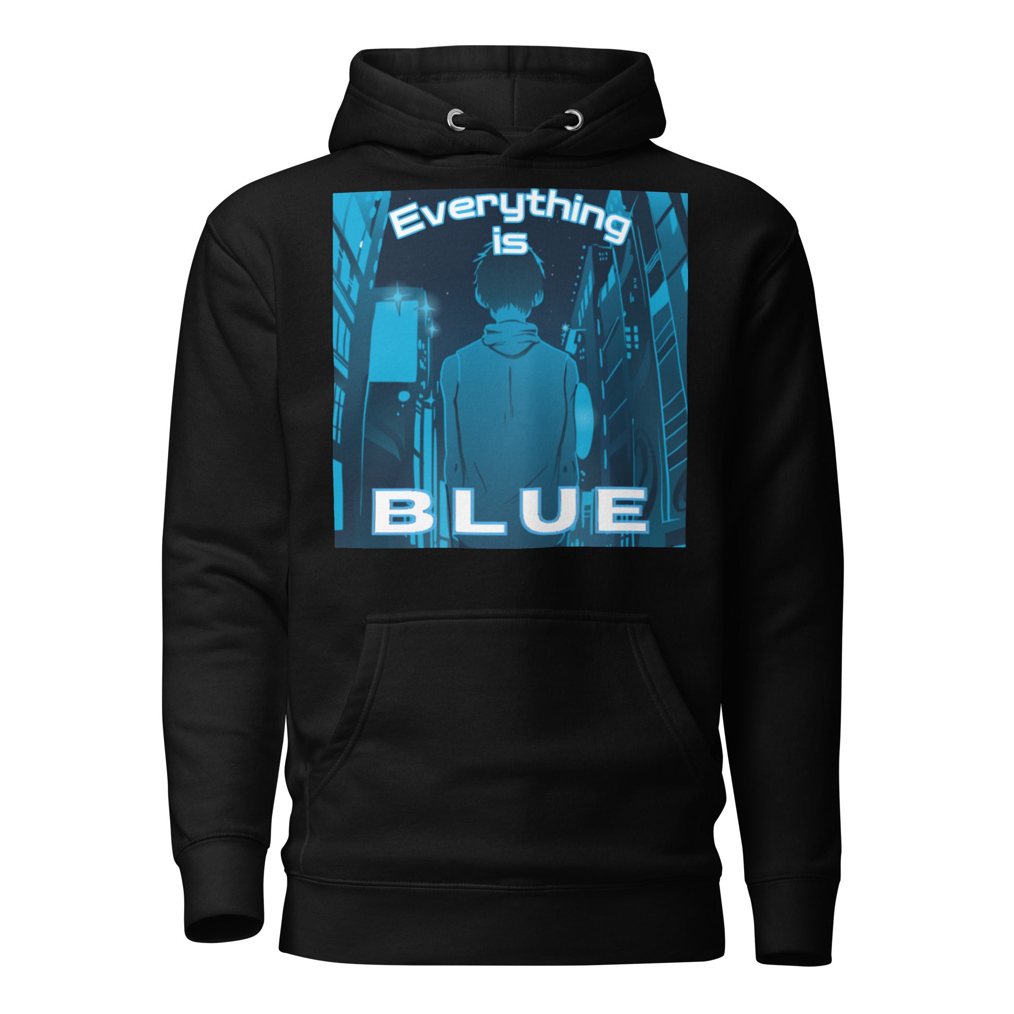 Everything is Blue Animated City Hoodie