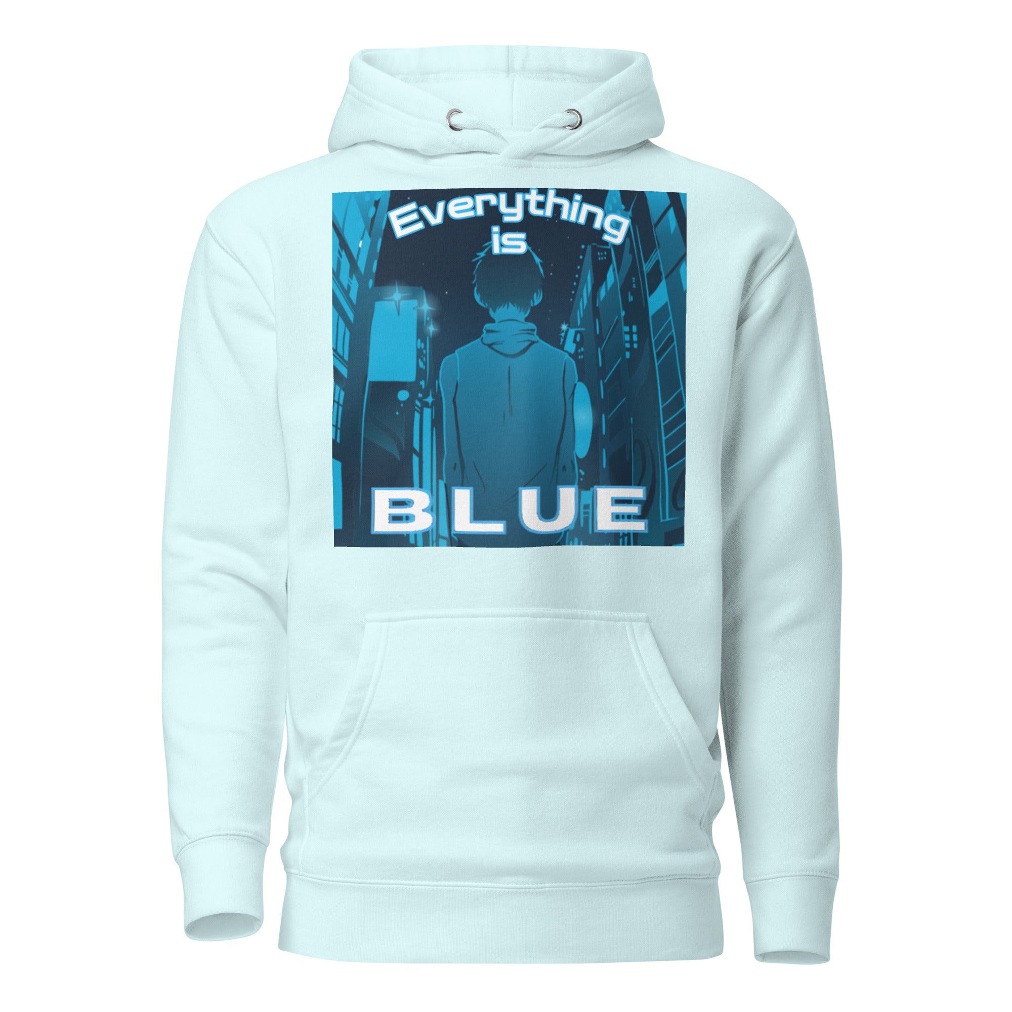 Everything is Blue Animated City Hoodie